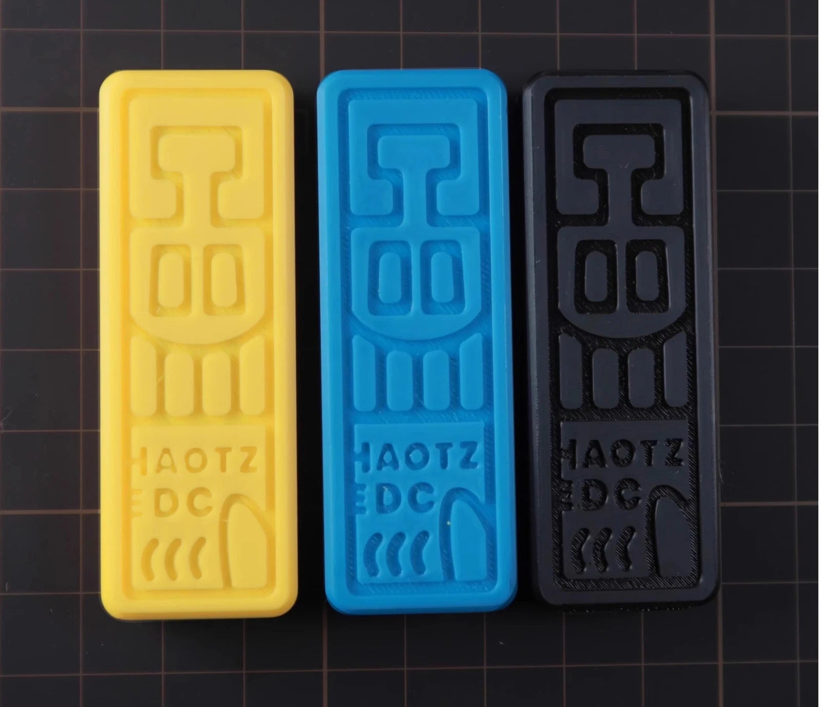 3D Fine Personalized Mechanical Push Fidget Slider EDC Toy Fidget Spinner Toys 07FC0E-D4 - KOEEK