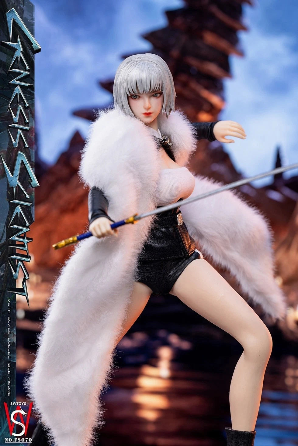 Anime SWtoys 1/6 NO:FS070 Female Genesis Scientist Action Figure Model Toys 07FC0E-D4 - KOEEK