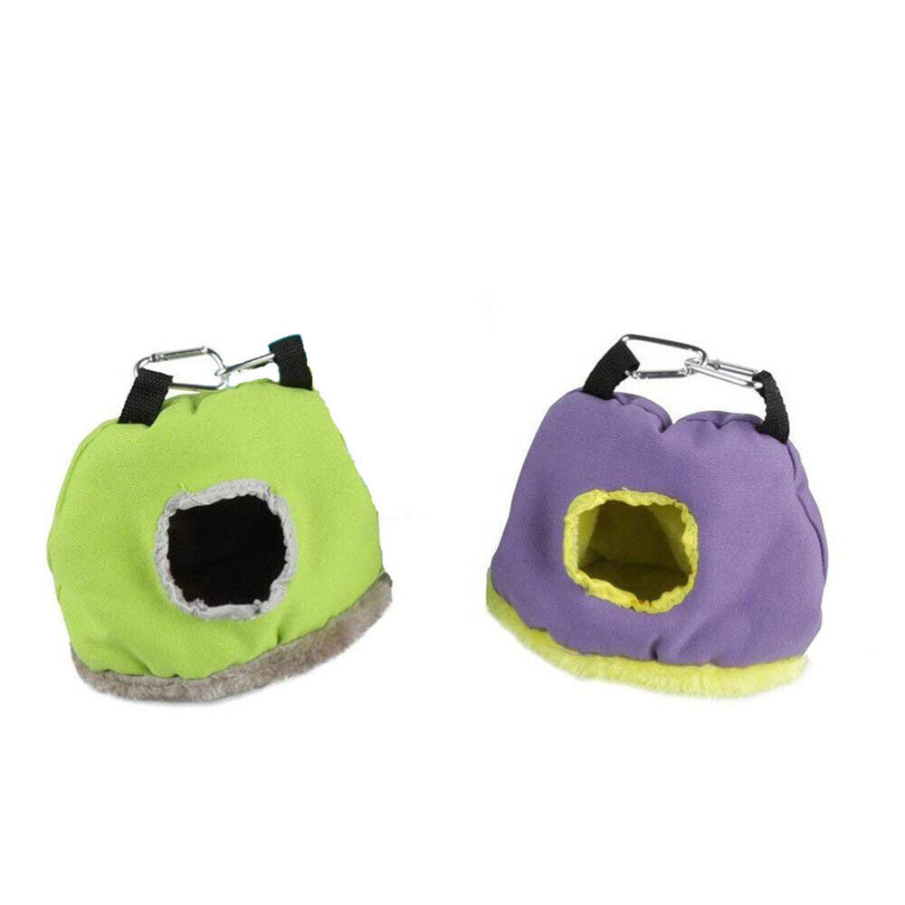 new  Winter Warm Bird Nest House Hammock for Conures Hanging Bed Cage koeek - KOEEK