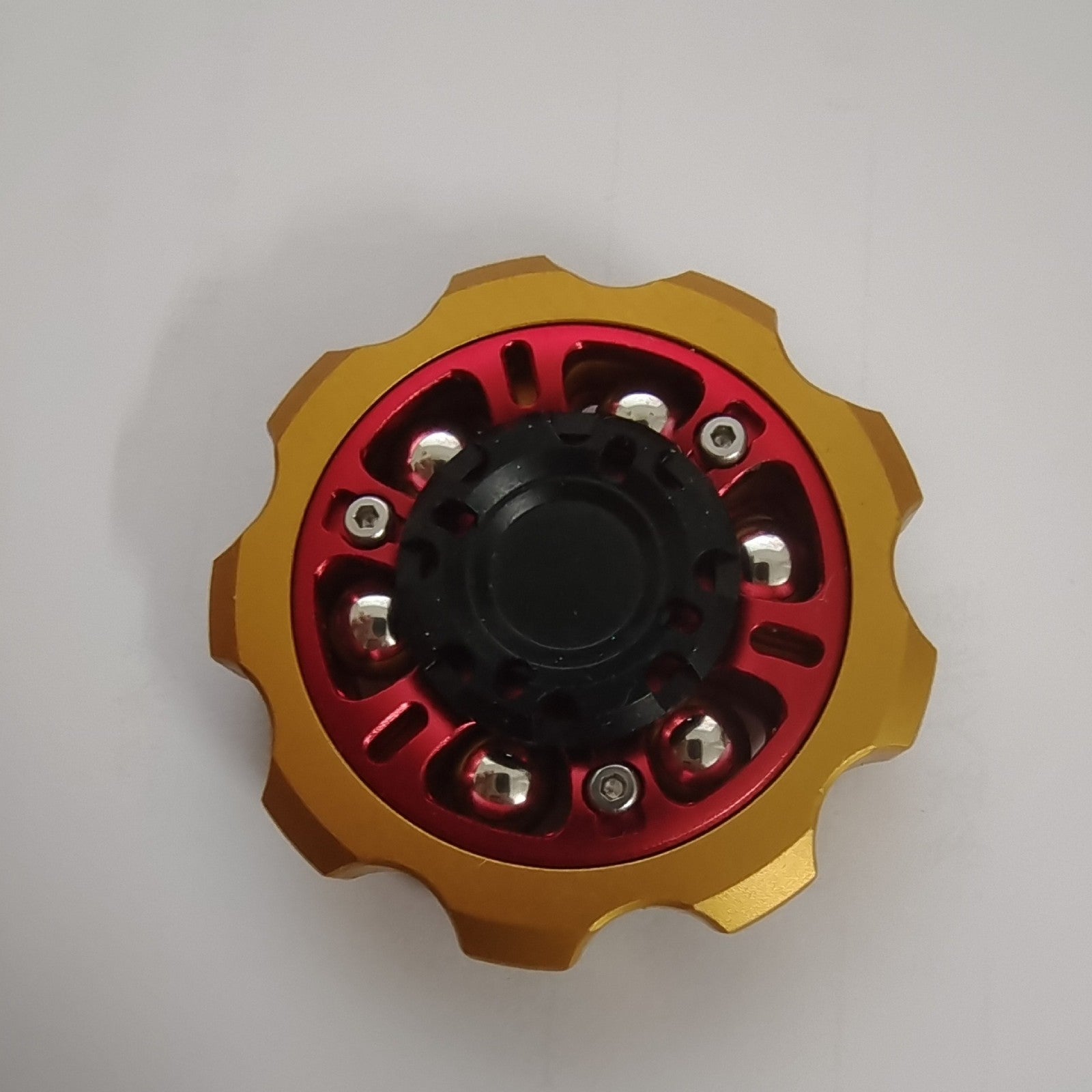 Gear Burst Metal Fidget Spinner EDC Adult Fidget Toys Hand Spinner ADHD Tool 07FC0E-D4 - KOEEK