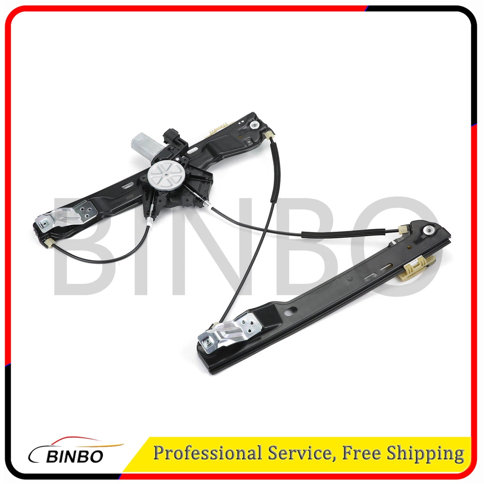For 12-19 RANGE ROVER EVOQUE FRONT RIGHT PASSENGER SIDE WINDOW REGULATOR MOTOR 07FC0E-D4 - KOEEK