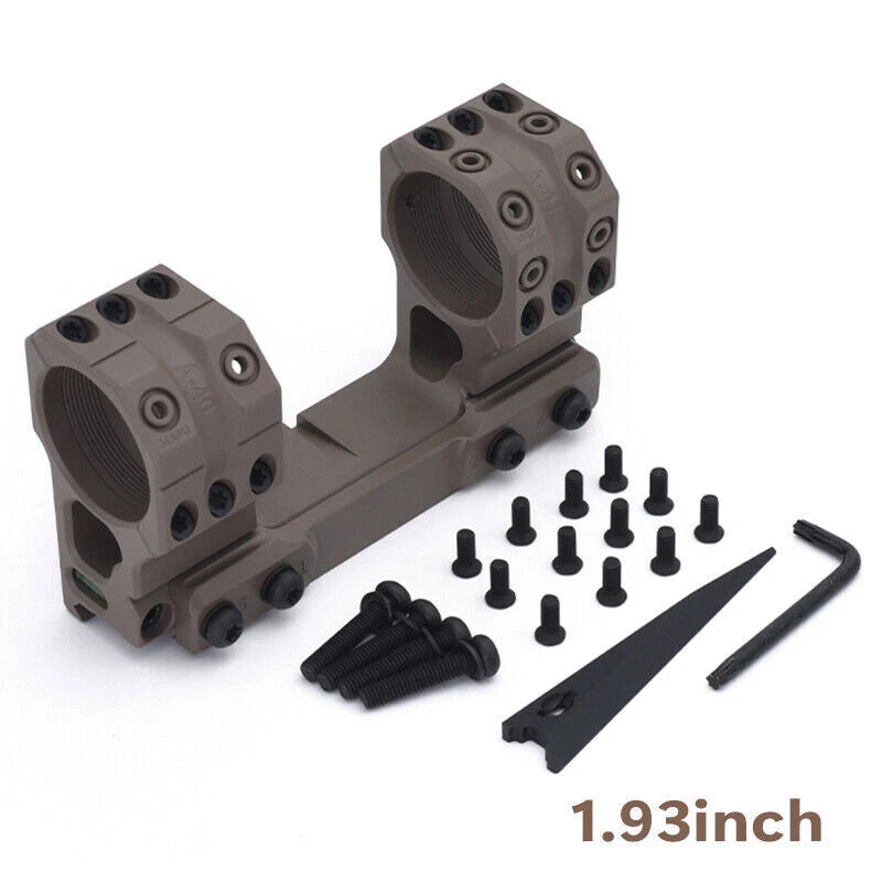 34mm Tube SP-4002 Solid 0MIL 0MOA Scope Optics Mount 1.5'' Height Surfaces 07FC0E-D4 - KOEEK