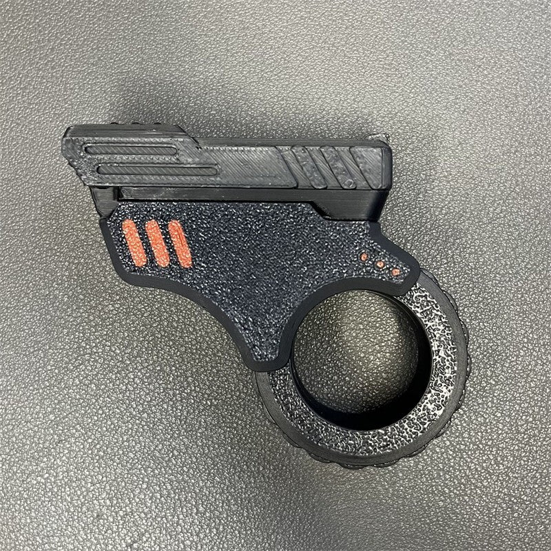 Zoom Gun Fidget Toys 3D Printed Azu Fidget Slider EDC Plastic Stress Relief Toy 07FC0E-D4 - KOEEK