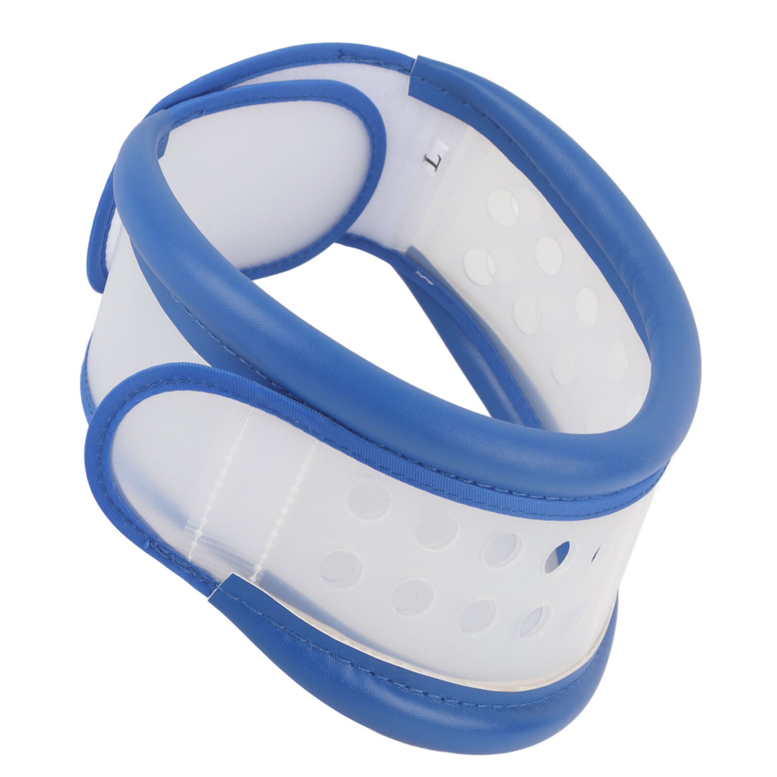 new Collar Neck Brace Collar Correct Bone Care For Neck Stiff Relief(Blue L) HGF koeek - KOEEK