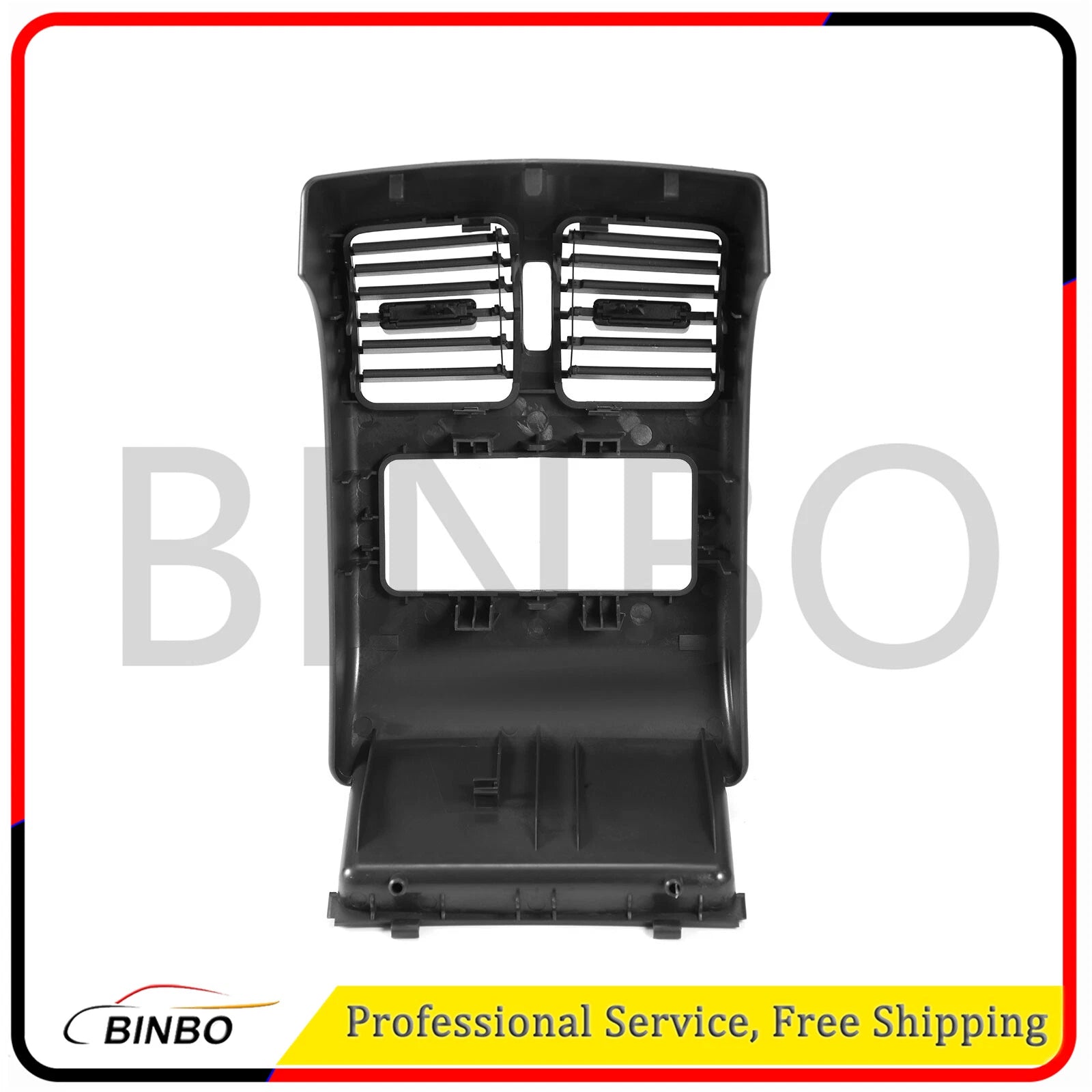 Rear Center Console Air Vent AC Panel Cover For Benz X204 GLK300 2009-2016 Black 07FC0E-D4 - KOEEK
