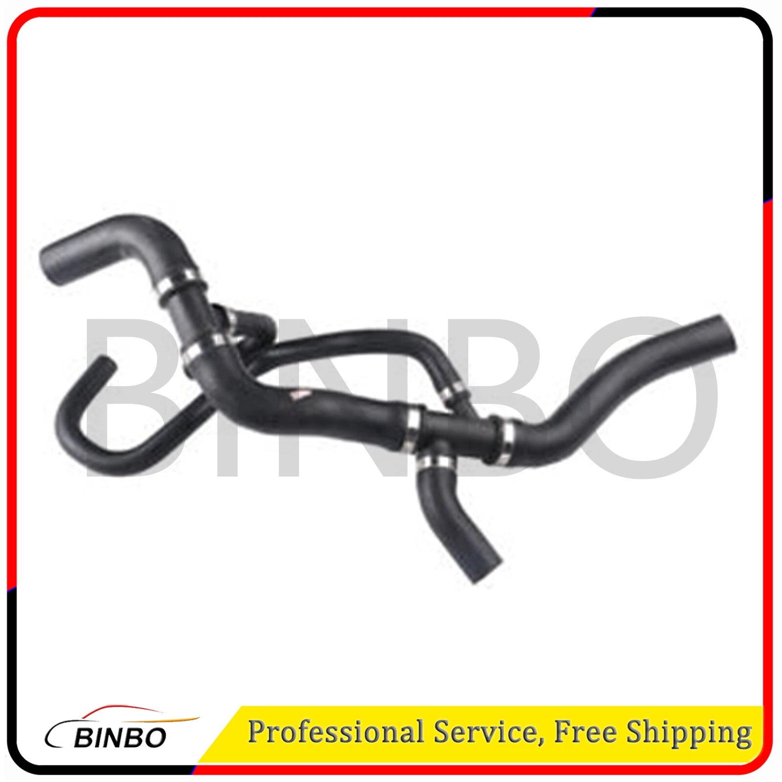 Upper Engine Radiator Hose for Volvo C30 2007-2013 C70 2006-2013 S40 04-11 V50 07FC0E-D4 - KOEEK