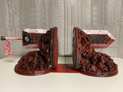 Anime Berserk Guts Bloody Sword Bookend Figure Resin Model Toys Craft Ornaments 07FC0E-D4 - KOEEK