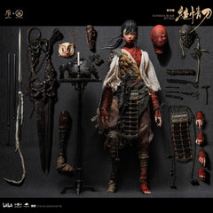 JPTdesign × POPCOSTUME Ruthless Blade 1/6 Action Figure Model Toy Deluxe Edition 07FC0E-D4 - KOEEK