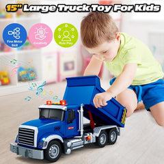 new SpringFlower Large Dump Truck Toy for 3 4 5 6 7 Years Old Boy, Toy... SPRINGFLOWER - KOEEK