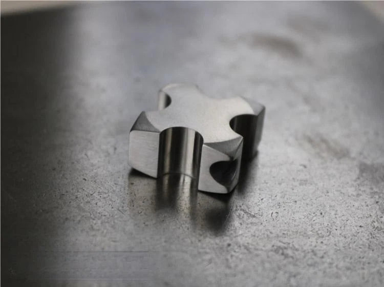 Titanium Cross Shape Knife Lanyard Bead Paracord Necklace Pendant EDC Charm DIY 07FC0E-D4 - KOEEK