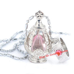 Anime Puella Magi Madoka Magica Soul Gem Necklace Ring Cosplay Prop Set 07FC0E-D4 - KOEEK