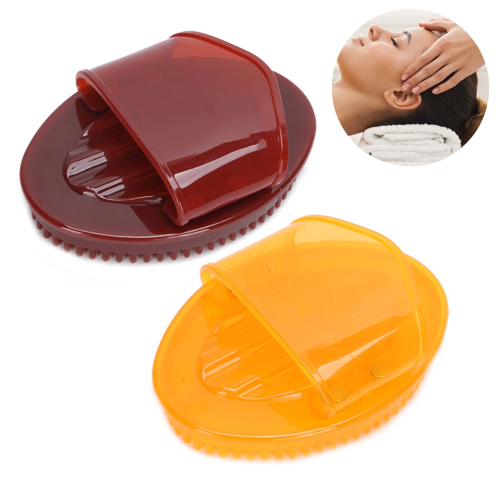 new Meridians Massage Brush Whole Body Relaxation Massage Comb Essential Oil Brush A koeek - KOEEK