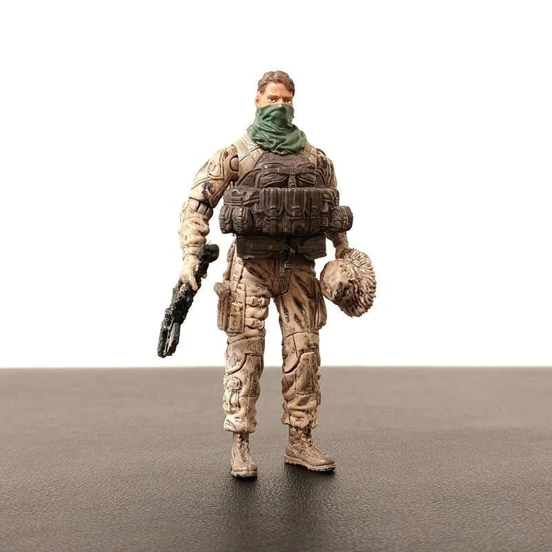 3.75" US Army Rangers Delta Force Navy SEAL Sniper Action Figures Set Military 07FC0E-D4 - KOEEK