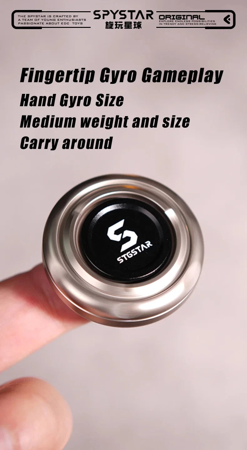 Magnetic Push Slider EDC Adult Fidget Toys Metal Spinner Ratchet Haptic Gift 07FC0E-D4 - KOEEK