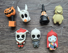*Set Of 7* Nightmare Before Christmas Hallmark Mystery Mini Ornaments HALLMARK - KOEEK