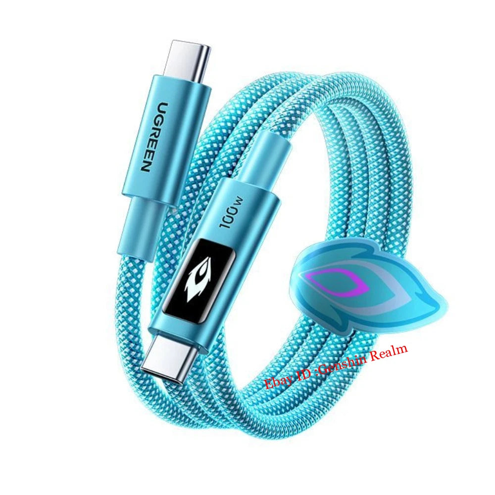 Anime Honkai: Star Rail Yao Guang 100W Type-C Fast Charging Cable Gift 07FC0E-D4 - KOEEK