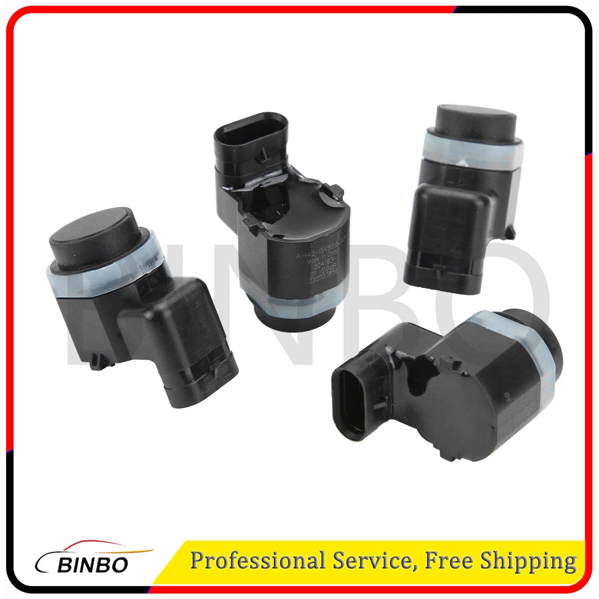 Set 4 Parking Assist Sensor PDC For Land Rover Range Rover Jaguar LR038533 07FC0E-D4 - KOEEK