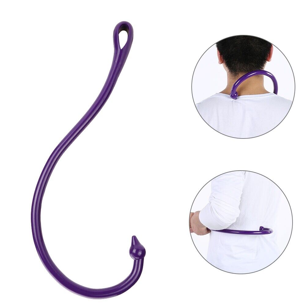 new Back Hook Massager Neck Self Muscle Pressure Stick Body Trigger Point Massage KL koeek - KOEEK