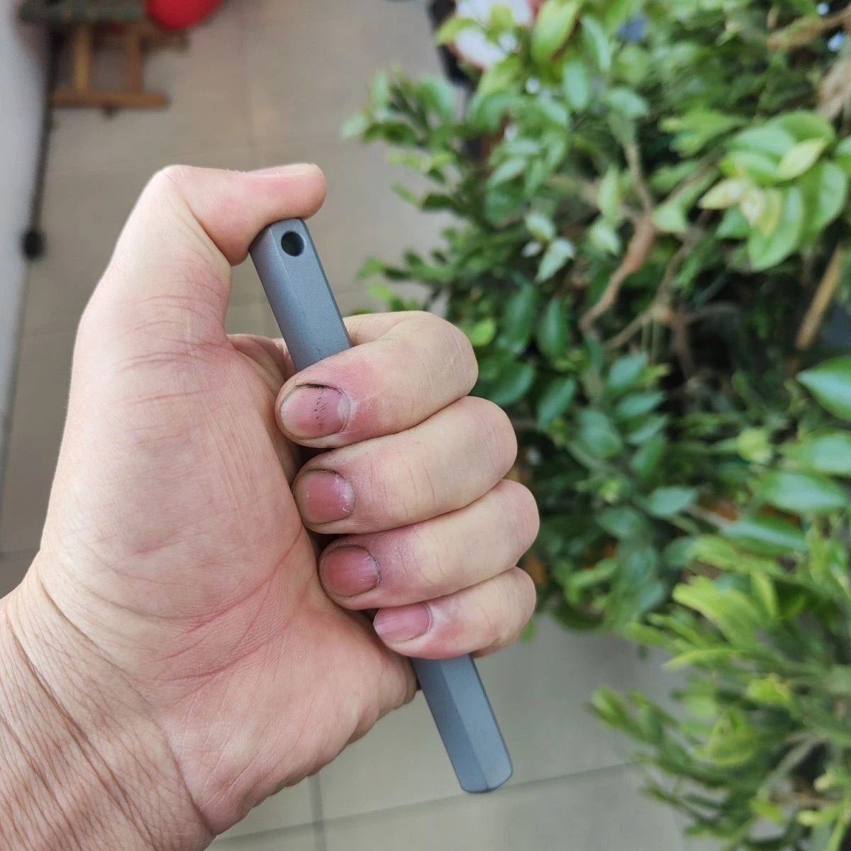 TC21 Titanium alloy Pry Bar – Sandblasted EDC Tool, Multi-Purpose Lifter 07FC0E-D4 - KOEEK