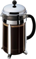 51 oz French Press Coffee Pot, High Temperature Borosilicate Glass 07FC0E-D4 - KOEEK