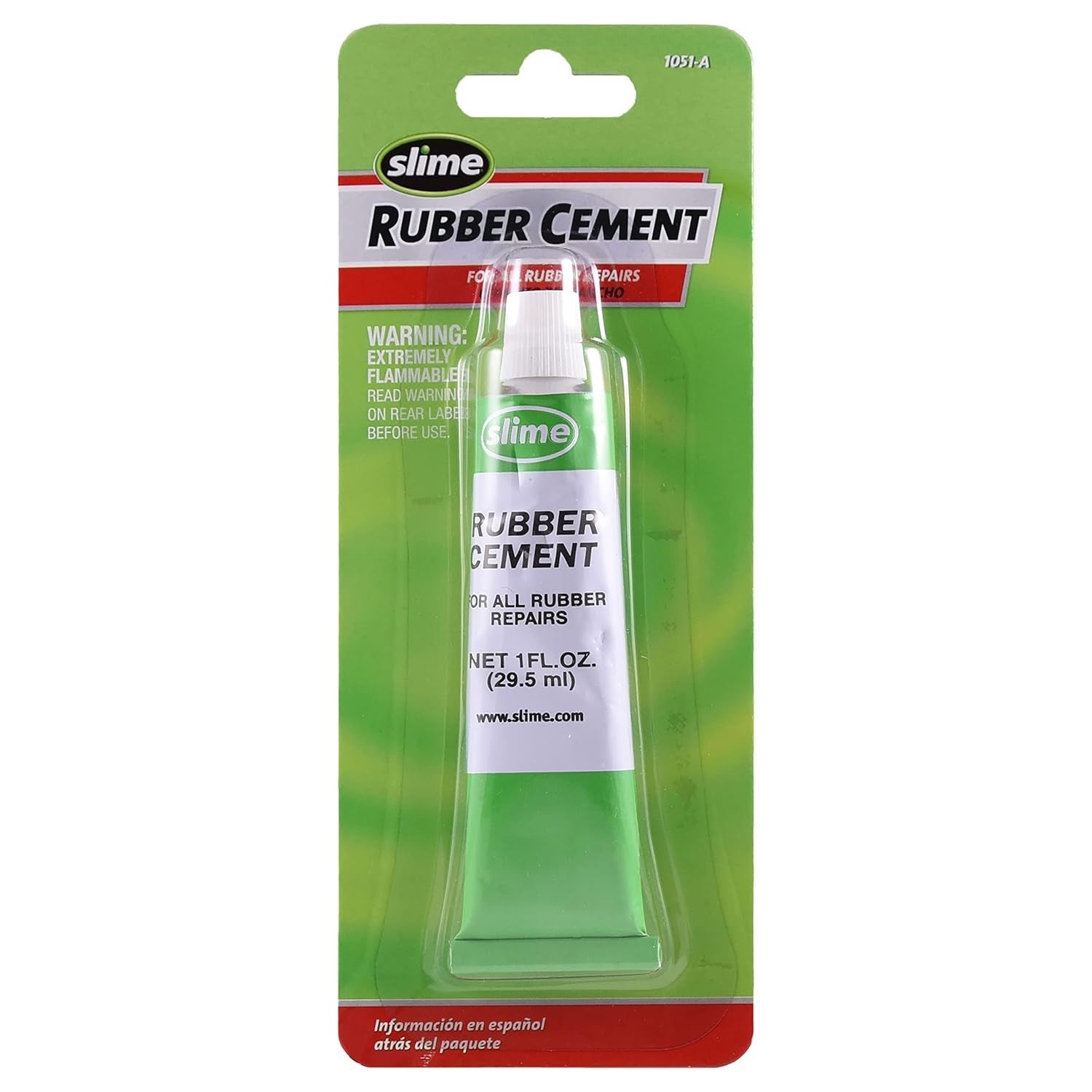 new Slime 1051-A Rubber Cement, Tire Repair, use Plugs or Patches, 1 oz. Tube SLIME - KOEEK