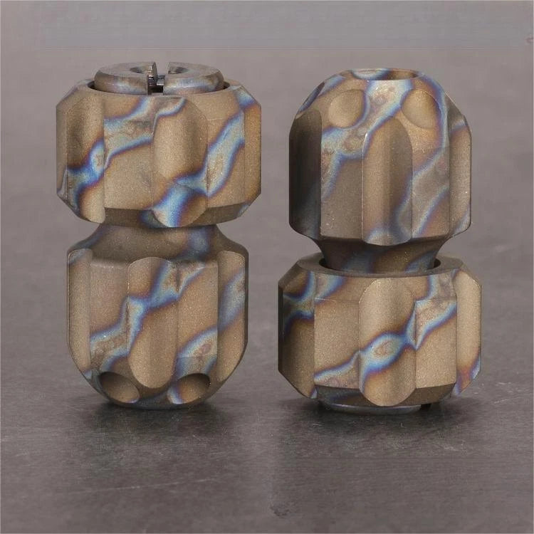 Titanium Knife Lanyard Bead Paracord Necklace Pendant Fidget Spinner EDC Gifts 07FC0E-D4 - KOEEK