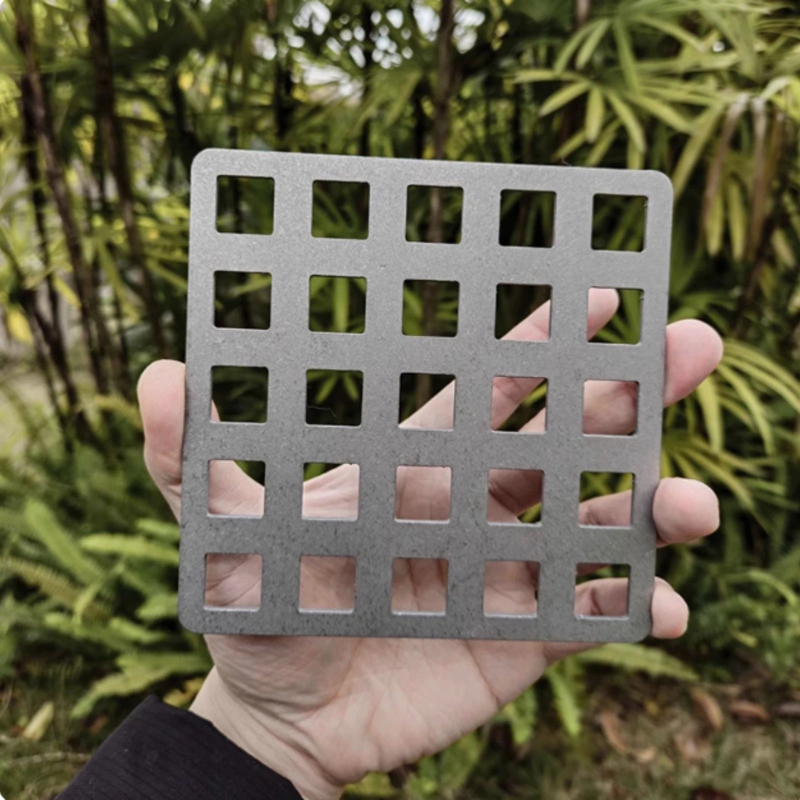 Pure Titanium Alloy Mesh Plate BBQ Bold Barbecue Camping Grill Plate 07FC0E-D4 - KOEEK