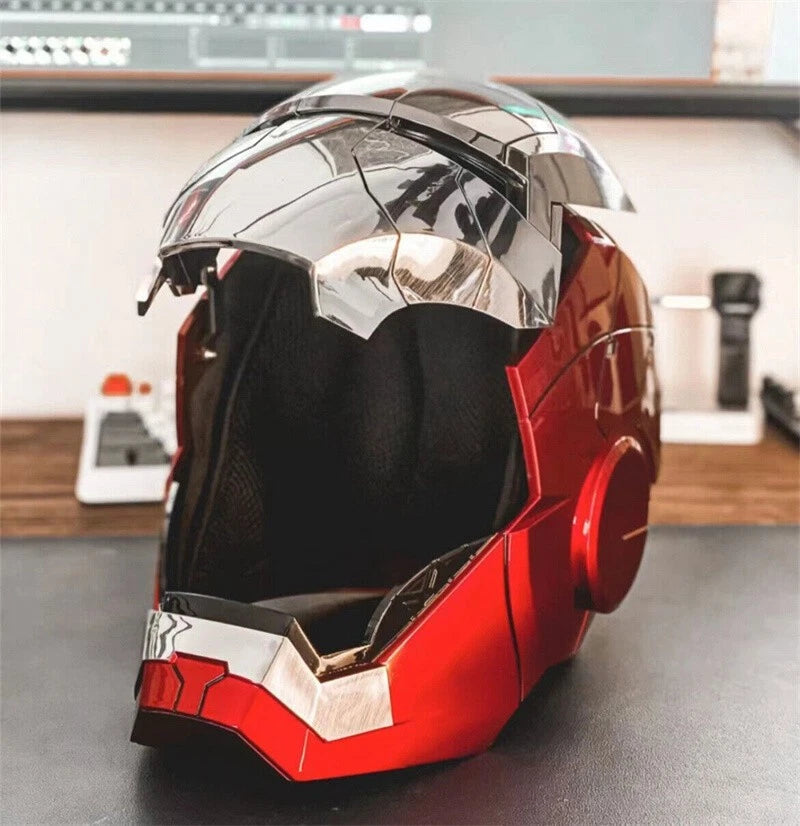 AUTOKING Iron Man MK5 1:1 Helmet Wearable Voice-control Mask Toy Gifts Cosplay AUTOKING - KOEEK