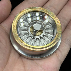 EDC Number Roulette Fidget Spinner Metal Adult Fidget Toy ADHD Hand Spinner Gift 07FC0E-D4 - KOEEK