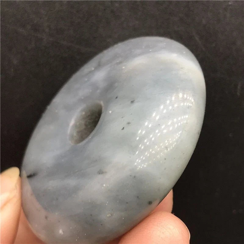 Natural Old Xiuyu Jade Hand-Carved Feng Shui Pendant Antique Jade Figurine 07FC0E-D4 - KOEEK