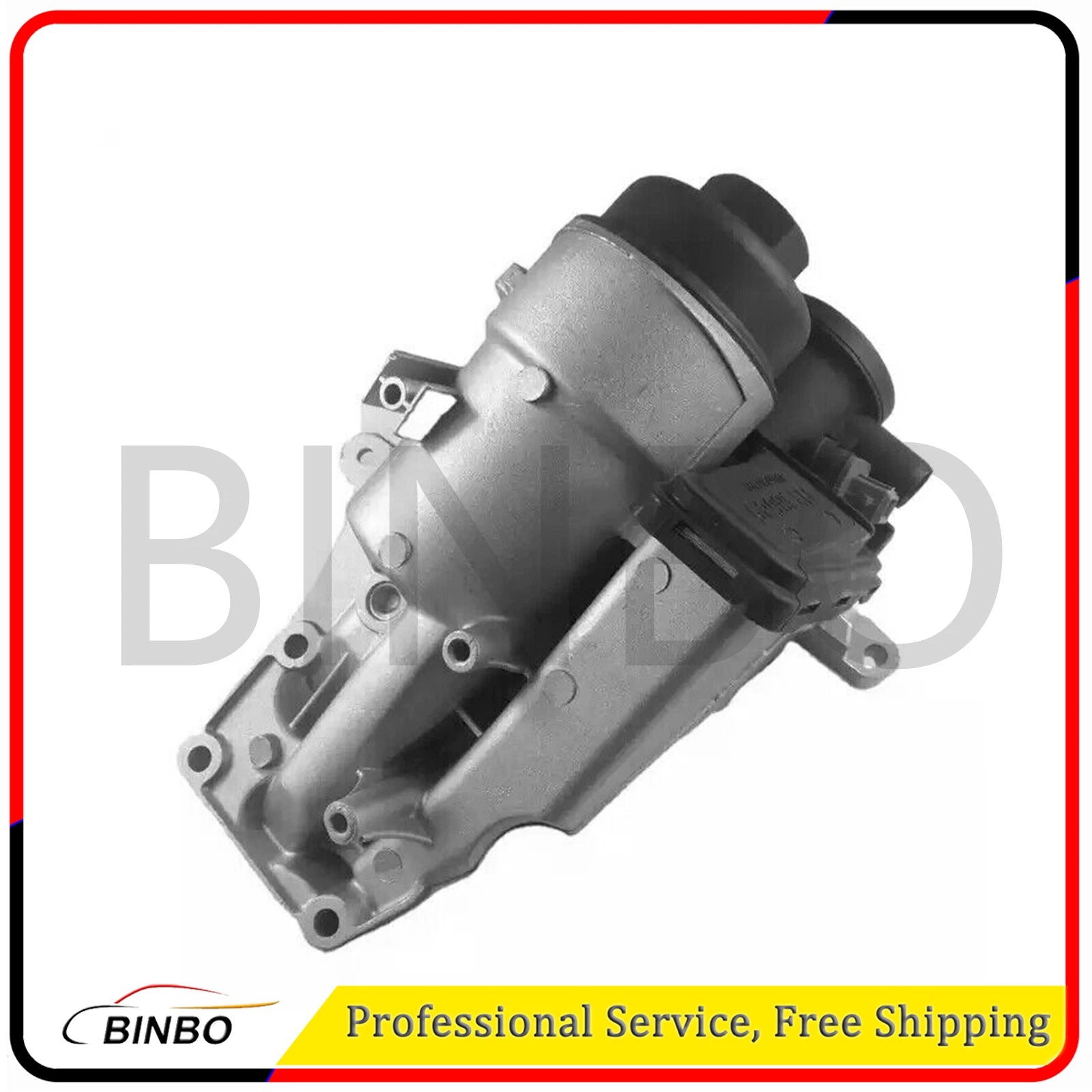 Oil Filter Housing for 04-16 Volvo S40 V50 S60 V60 XC60 XC70 C30 C70 31338685 07FC0E-D4 - KOEEK