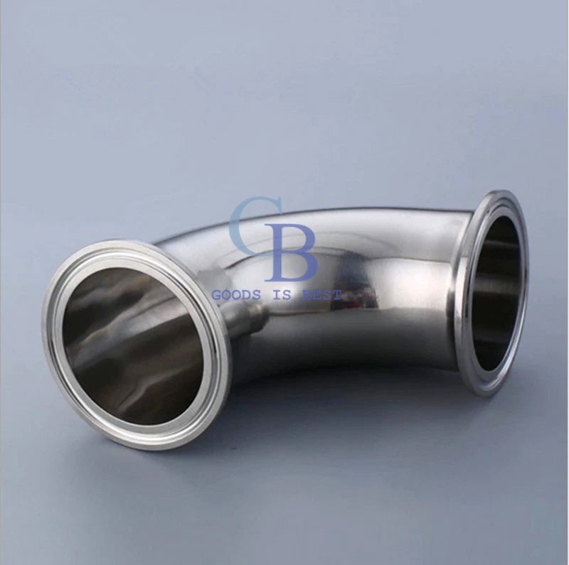 4" Stainless Steel 304 Tri Clamp OD 119mm 90° Elbow Pipe Fitting 07FC0E-D4 - KOEEK