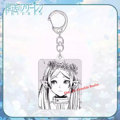 2Pcs/Set Anime Frieren: Beyond Journey's End Acrylic Keychain Decor Pendant Gift 07FC0E-D4 - KOEEK