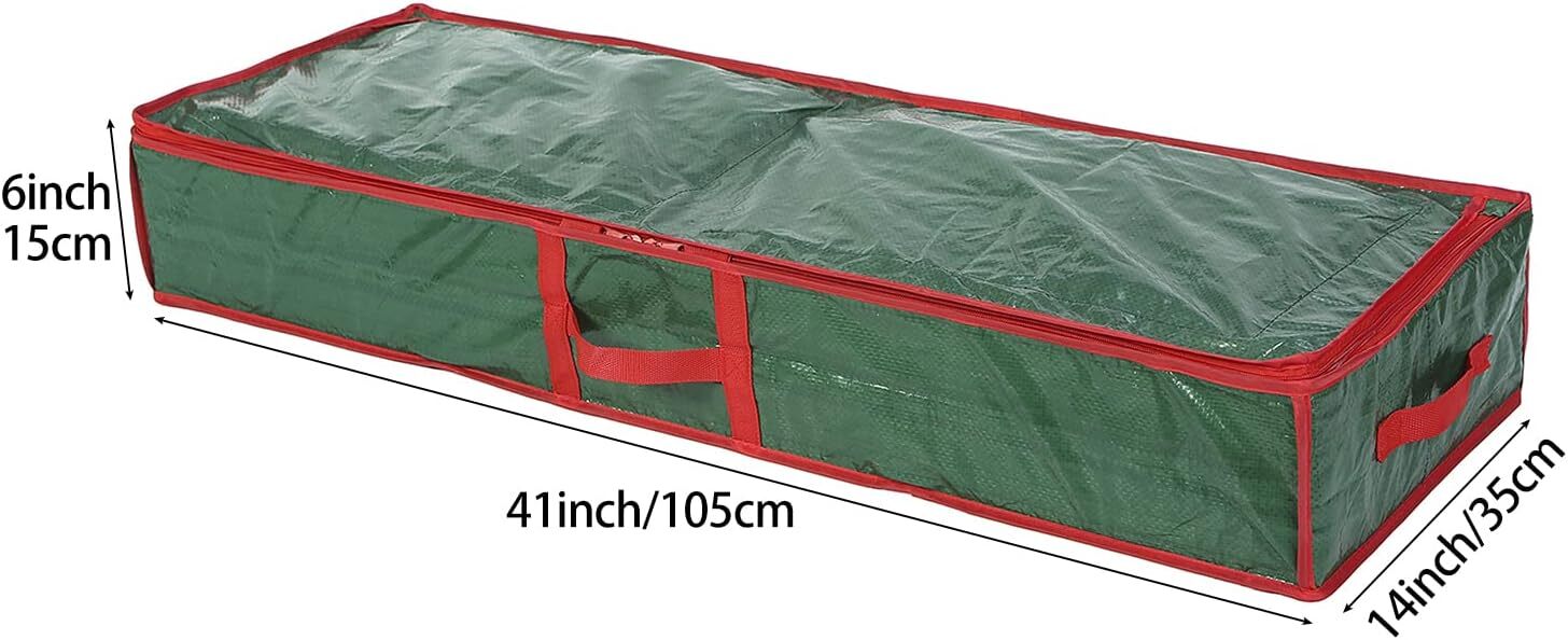 new Sattiyrch Underbed Gift Wrap Organizer,Gift 1 Count (Pack of 1), Green SATTIYRCH - KOEEK
