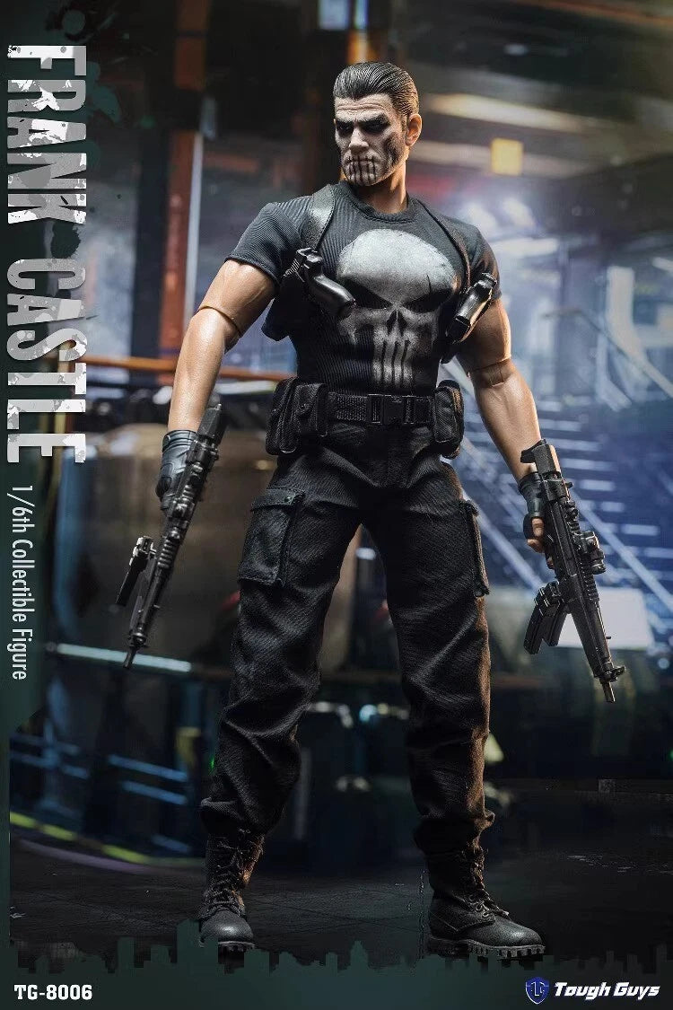Tough Guys TG-8006 1/6 Collectible The Punishman Frank Action Figure Model Toy 07FC0E-D4 - KOEEK