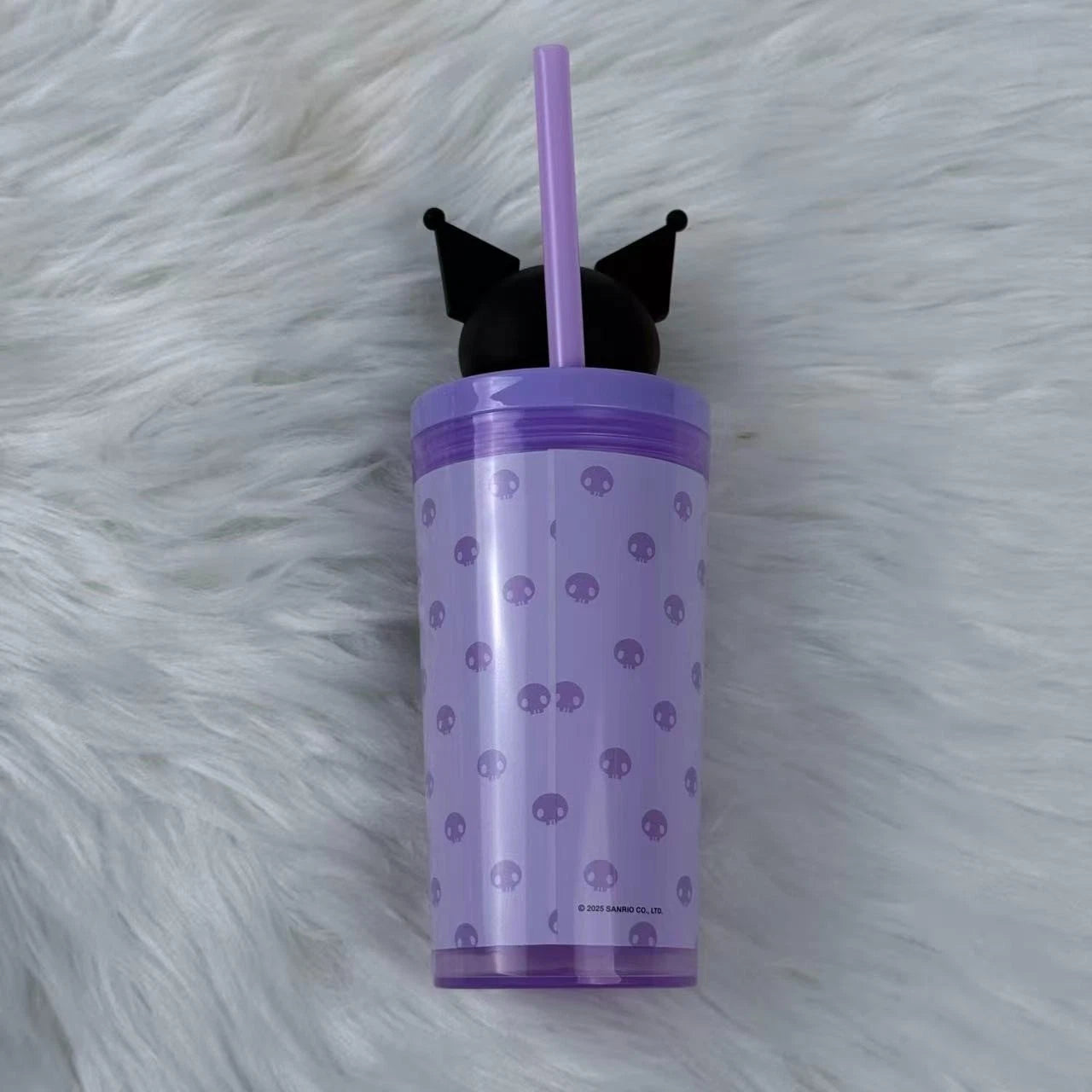 Kuromi 12oz Straw Tumbler with Molded Head Topper – Kids Drinkware Gift KUROMI - KOEEK