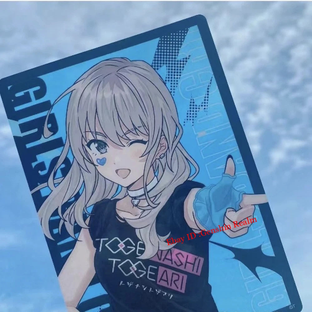 Anime GIRLS BAND CRY KAWARAGI MOMOKA Acrylic Card Collection Decor Gift 07FC0E-D4 - KOEEK