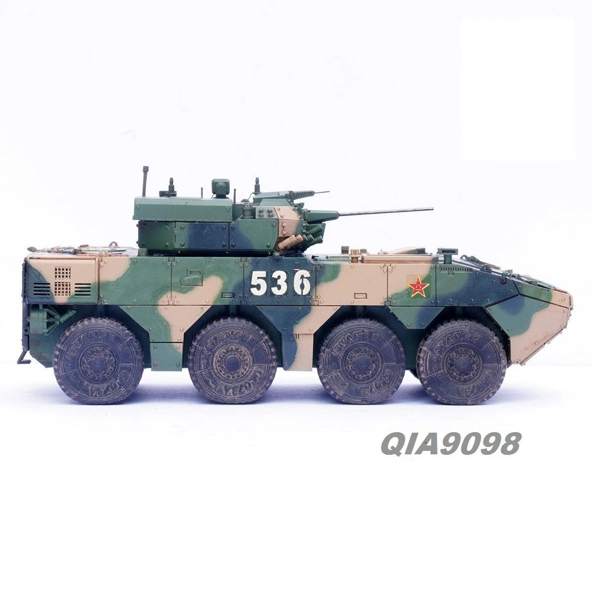 1/72 Scale Chinese PLA ZBL-19 Wheeled Infantry Fighting Vehicle Resin Model 07FC0E-D4 - KOEEK