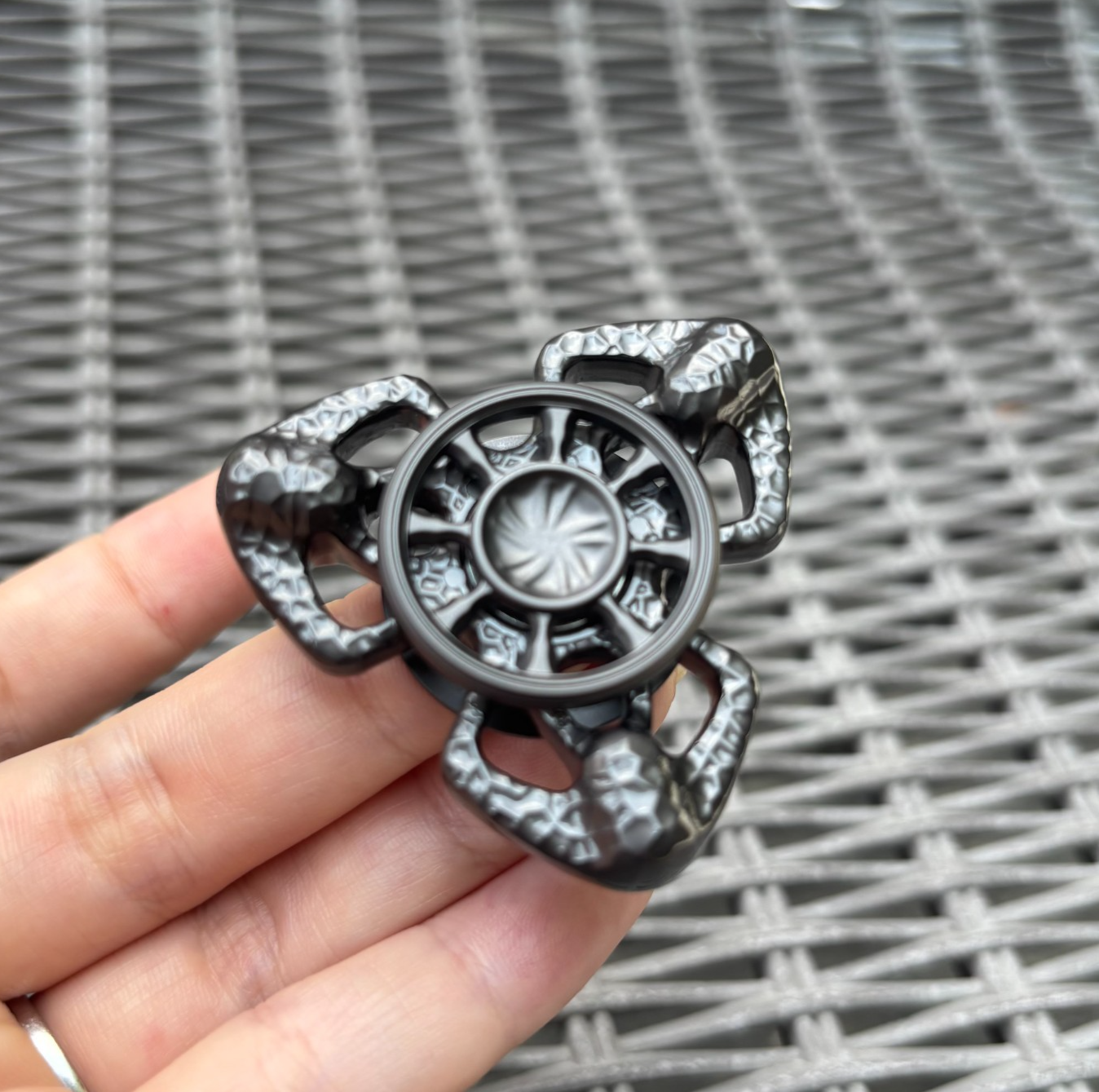 Fidget Spinner EDC Flame Butterfly Hand Spinner Stress Relief Toy Anxiety Toys 07FC0E-D4 - KOEEK