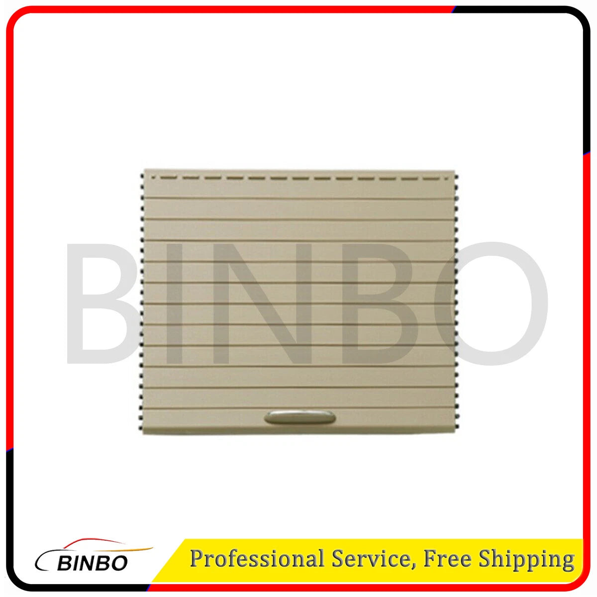 Beige Console Cup Holder Tray Roller Blind Cover For Benz W166 ML GL 2012-2019 07FC0E-D4 - KOEEK