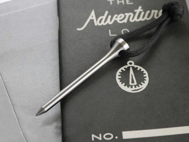 EDC PTS Professional Tee Solid Titanium Alloy Golf Tee 2 3/4" 70mm Keychain Tool 07FC0E-D4 - KOEEK