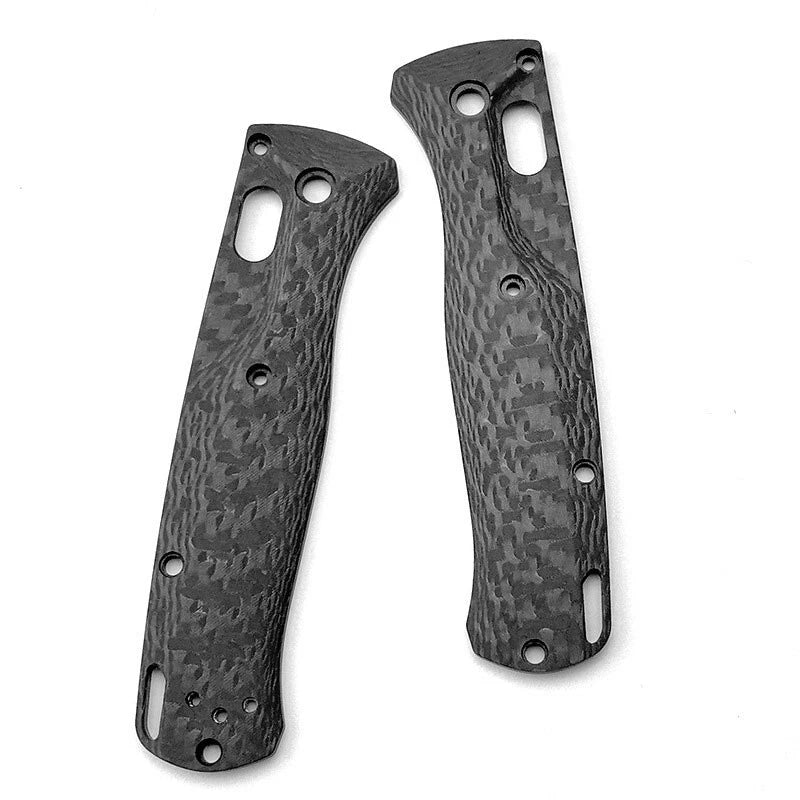 1 Pair Custom Made 3K Carbon Fiber Handle Scales for Benchmade Bugout 535 Knives 07FC0E-D4 - KOEEK