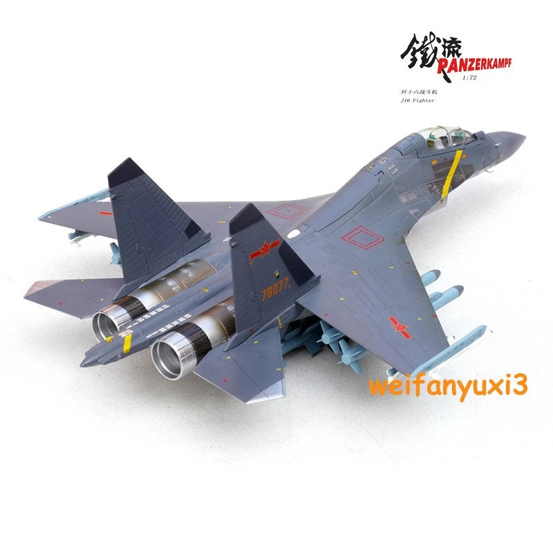 PANZERKAMPF 1/72 Chinese J-16 fighter jet NO.78077 14652PB Finished Model Gift PANZERKAMPF - KOEEK