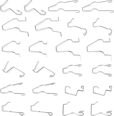 new Bulb Retaining Spring Clips for H3 24pcs Car Clip Bulb... 07FC0E-D4 - KOEEK