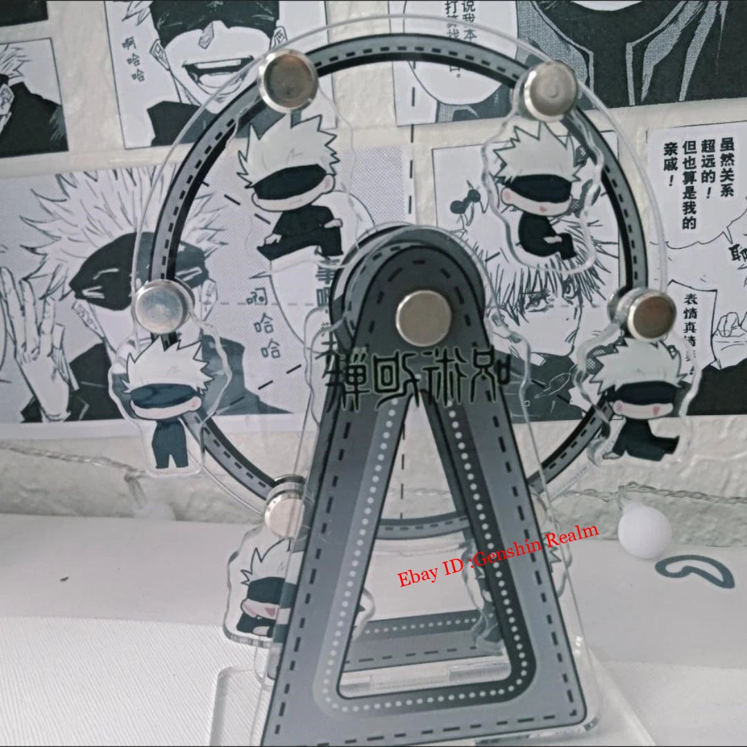 Anime Jujutsu Kaisen Satoru Gojo Ferris Wheel Acrylic Desktop Stand Figure Decor 07FC0E-D4 - KOEEK