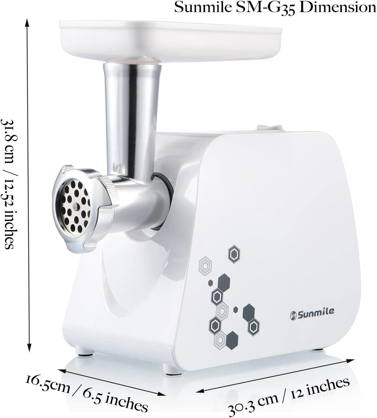 Electric meat grinder and sausage maker Stainless steel cutting blade 07FC0E-D4 - KOEEK