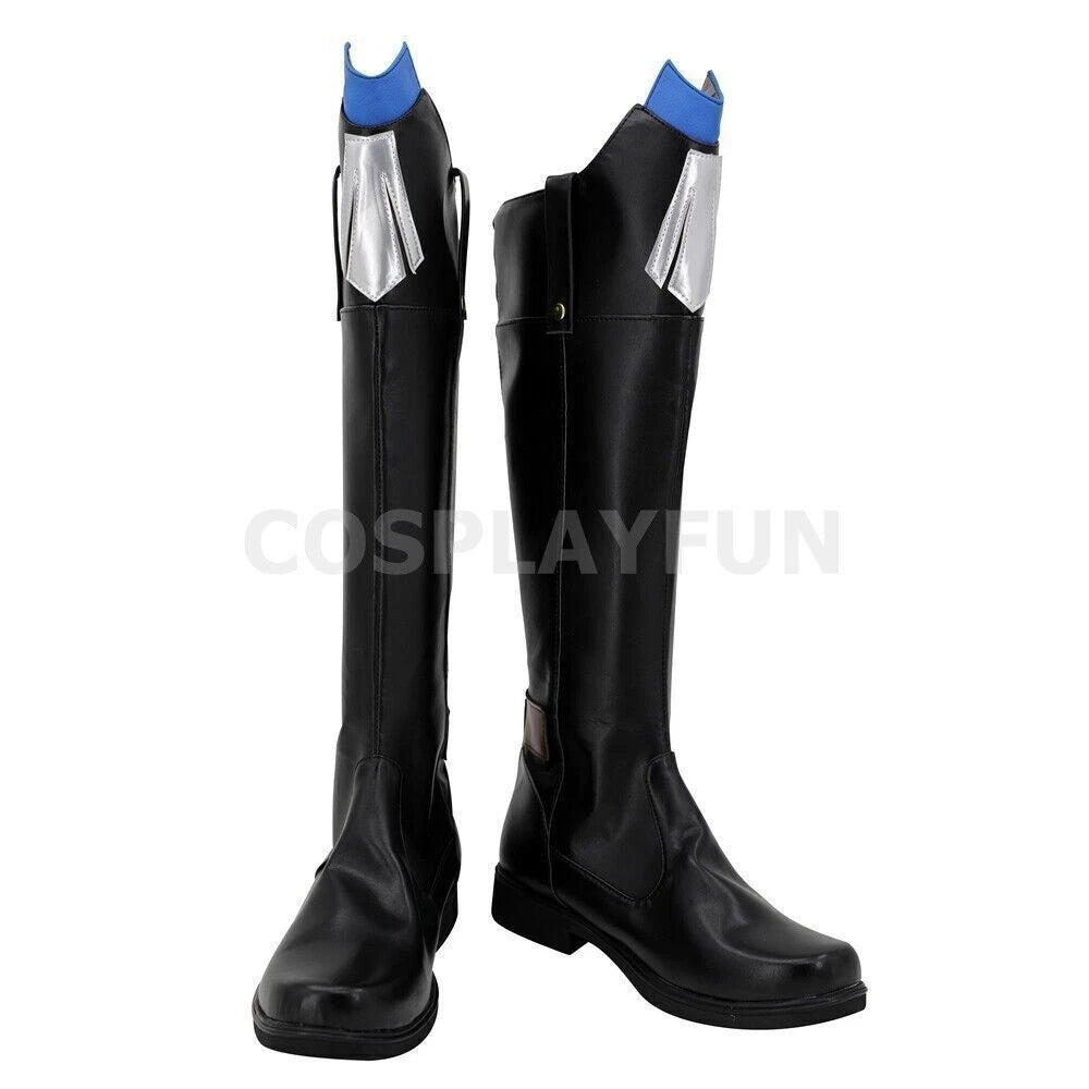 Customized Gepard Landau Shoes Honkai: Star Rail Men Cosplay Shoes Long Boots 07FC0E-D4 - KOEEK