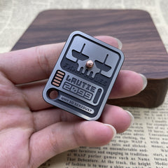 Poker Card LAUTIE 3.0 AAA AKQ Fidget Slider Zirconium EDC Stress Relief Toy Gift 07FC0E-D4 - KOEEK