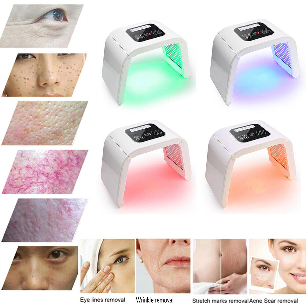 ny PDT 4Colors LED Light Photodynamic Facial Skin Care Rejuvenation Photon