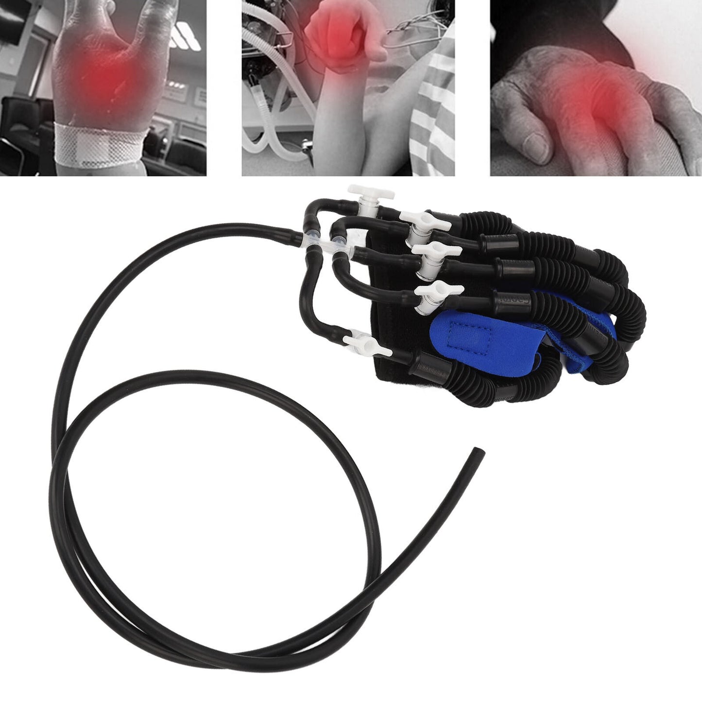 new Children Finger Rehabilitation Robot Replacement Glove Resin Fiber Gas Valve Fin koeek - KOEEK